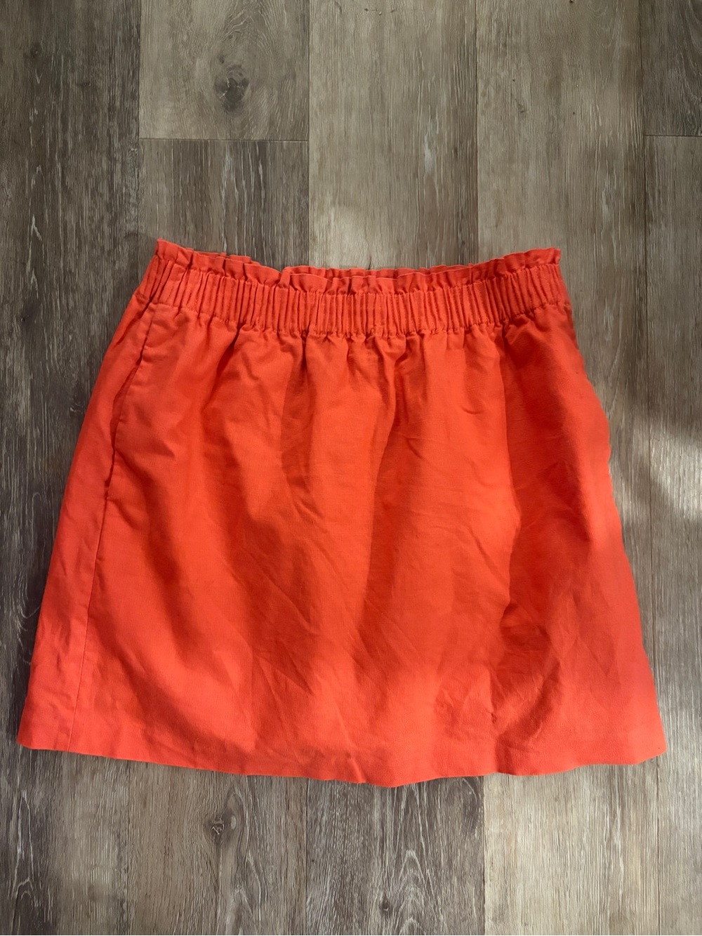 J Crew Factory Coral Sidewalk Skirt 6